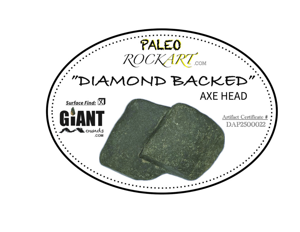 Diamond Backed Axe